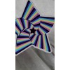 Moonlight Jade STKR081 Black Purple Aqua Yellow Pink Twisted STAR
