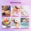 MelodySusie 3-Piece All-in-One Nail Brush Set for Manicure and Pedicure