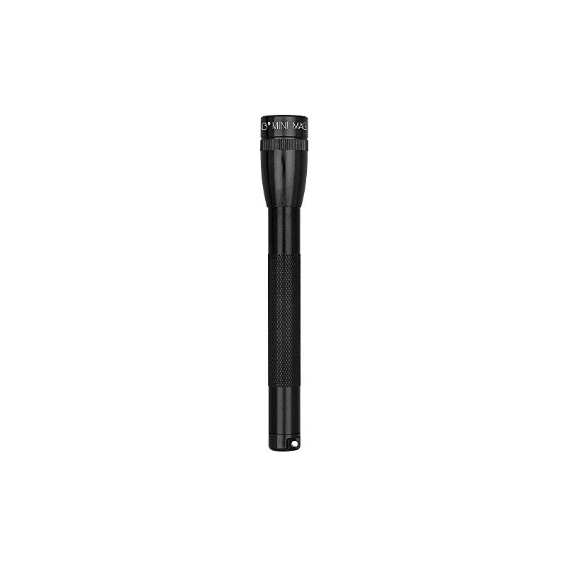 Maglite Mini Incandescent 2-Cell AAA Flashlight, Black