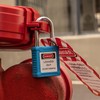 BOZZYS Lockout Tagout Locks 6-Pack｜OSHA Blue Loto Locks Keyed Different｜2