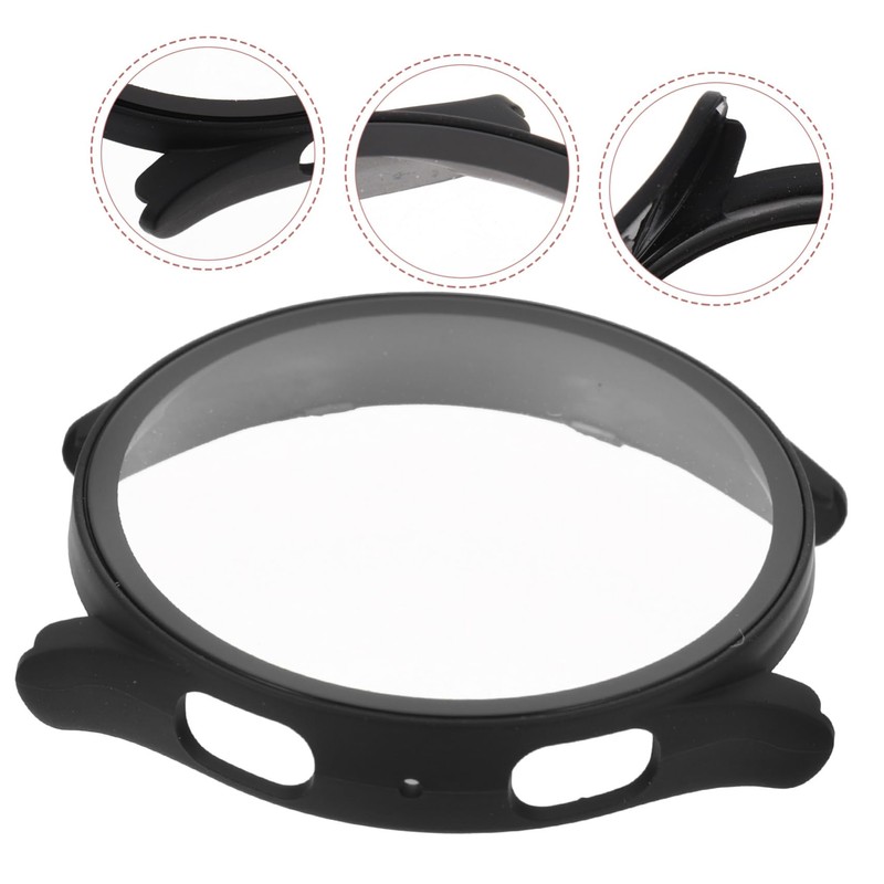 VILLFUL 2pcs Smartwatch Protective Cover for Watch Tempered Film Integrated