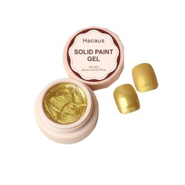Hacaus 1pcs Professional Painting Nail Gel Nail Art Manicure Nail Paint Gel Polish French Nail Design Glitter Gold Color 045