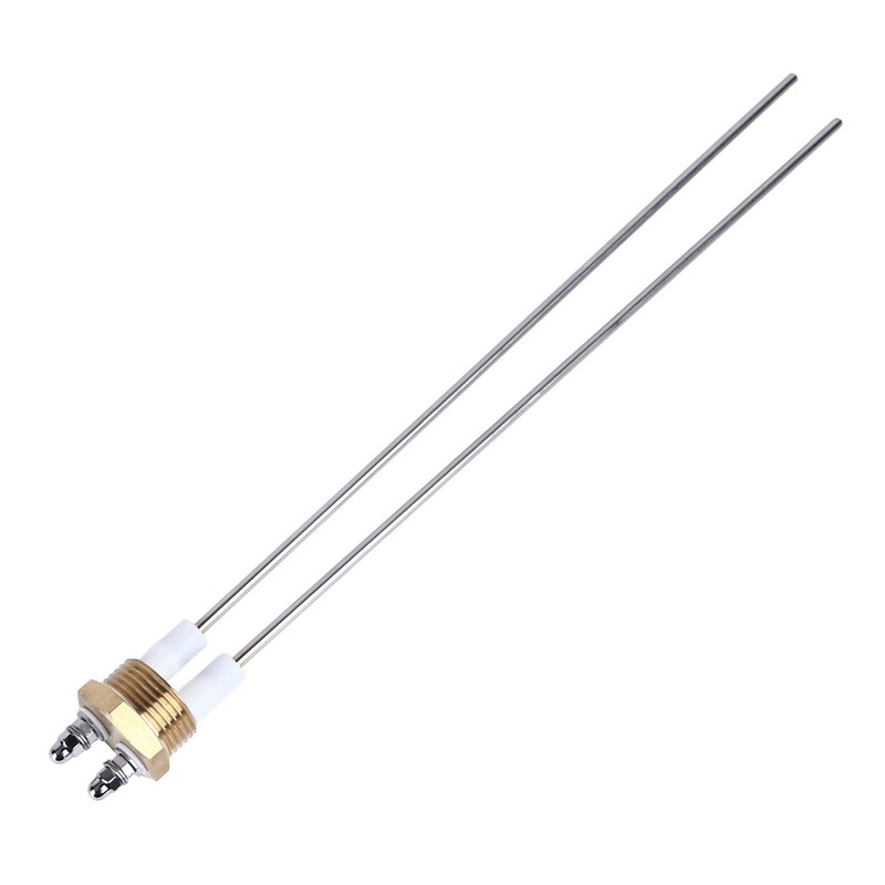 Water Level Electrode Probe 2 Pin PTFE Insulation Brass Stainless