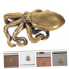 Mipcase Octopus Shape Squid Door Handle Copper Decorative Handles for