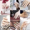 24-Piece Press On Nails with Stickers - Easy to Apply