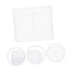 STOBAZA Cotton Pad Organizer Storage Box Holder for Nail Tools