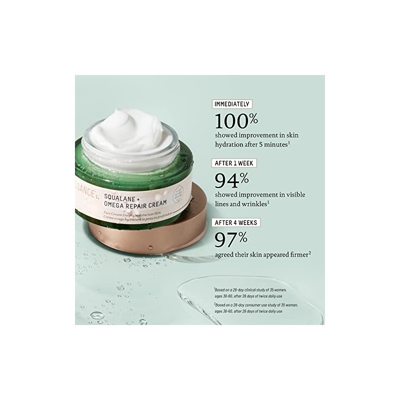 Biossance Squalane + Omega - Crema de reparación (50 ml)