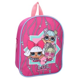 mybagstory Backpack - LOL Surprise - Pink - Children - School - Nursery - Crib - School Bag Girls - Size 29 cm - Adjustable Straps - Gift Idea, Pink, 29 cm, pink