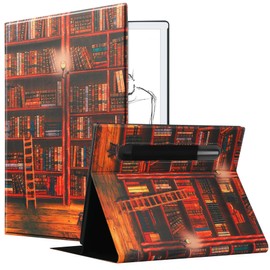 KuRoKo Case for Remarkable 2 Tablet Case, Slim Lightweight Stand Hard Back Shell Protective Cover with Pen Holder for Remarkable 2 Paper Tablet 10.3" 2020 Released,Library