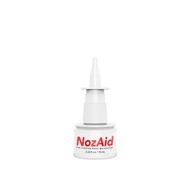 NozAid Nasal Moisturizer Spray w/Sesame Oil .34 oz Moisturizing Lubricant for Dry, Crusty, Cracked, Stuffy Nose Relief, Nosebleeds, Preservative Free