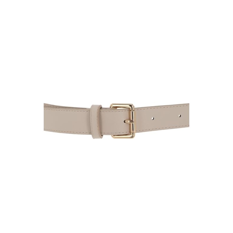 VALENTINO Emma Winter Belt W120 Ecru/Oro - Can be Shortened,