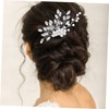 OATIPHO Bridal Rhinestone Hair Comb for Weddings Elegant Headpiece for