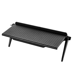 1 Pieces Black 11.8 X 4.7 Inch TV Top Shelf Monitor Shelf Screen Storage Shelf Flat Screen TV Shelf Router Shelf Adjustable Mount for Media Box, Game Console, Router TV, Camera Frames Remote