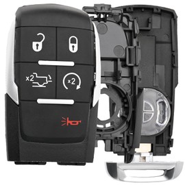 Sianxaido Key Fob Shell Case Compatible with 2500 3500 2019 2020 2021 2022 2023 2024