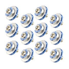 Pack of 12 Hard Drive Mounting Screws, Compatible Metal Screws for 3.5 Inch HDD & Serve, Devices such as DC5800/DC7800, Shock Absorbing and Durable, Ideal for PC Mounting and DIY Installation