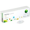 MYDAY Daily disposable Torisch Tageslinsen weich, 30 Stück / BC