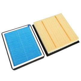 Ralosyn Engine and Cabin Air Filter with Activated Carbon for Ford F150 15-25 2.7L 3.0L 3.3L 3.5L 5.0L for Expedition 3.5L 18-24 for Lincoln Navigator 18-24 Replace CA10262 CF12150