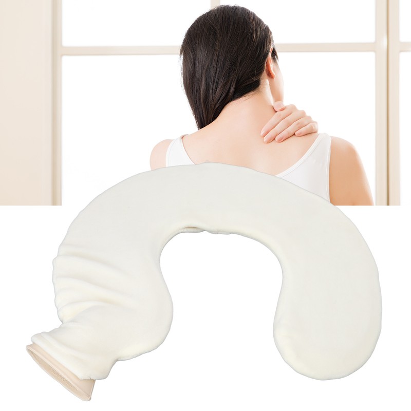 U Shaped Hot Water Bottle Warm Neck Soft Rubber Hot