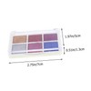 IWOWHERO 1set Solid Holographic Nail Art Powder Pigment for Manicure