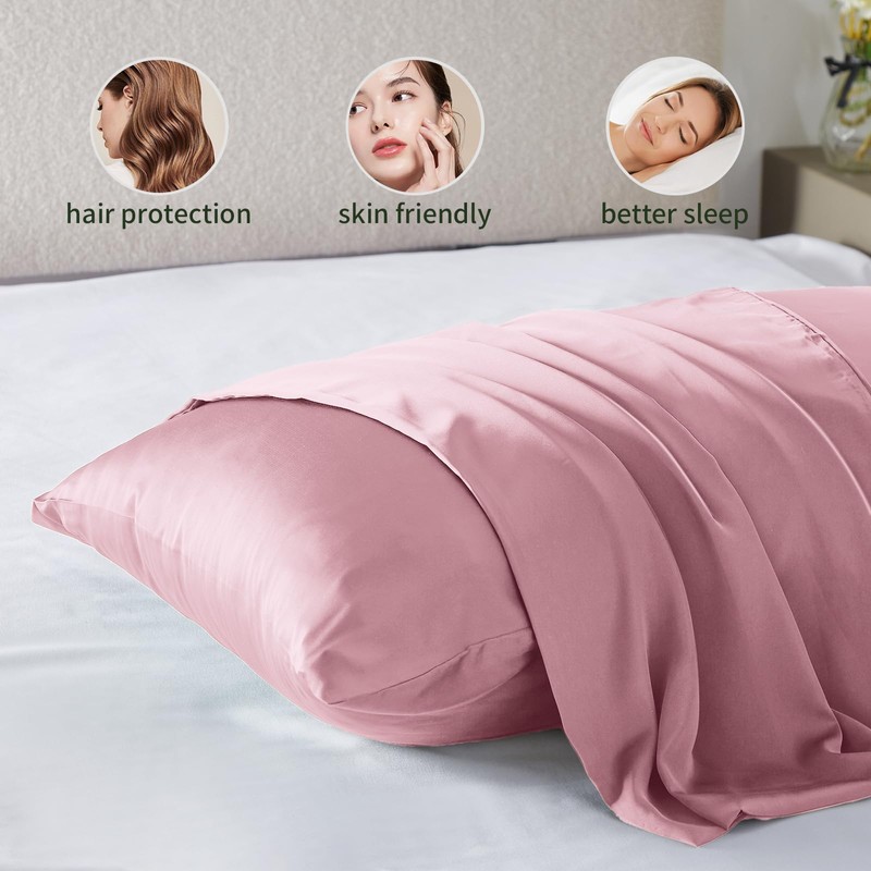 Silk Body Pillow Cover Pillow Pillowcase Soft Body Pillow Cover