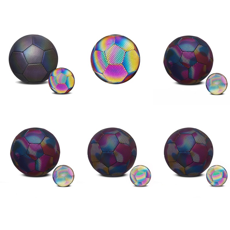 Luminous Reflective Football Luminous Soccer Ball Training Ball for Normal