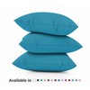 MistyMorning Pillow Cases 4 Pack - Standard Size (50x75+15cm), Egyptian