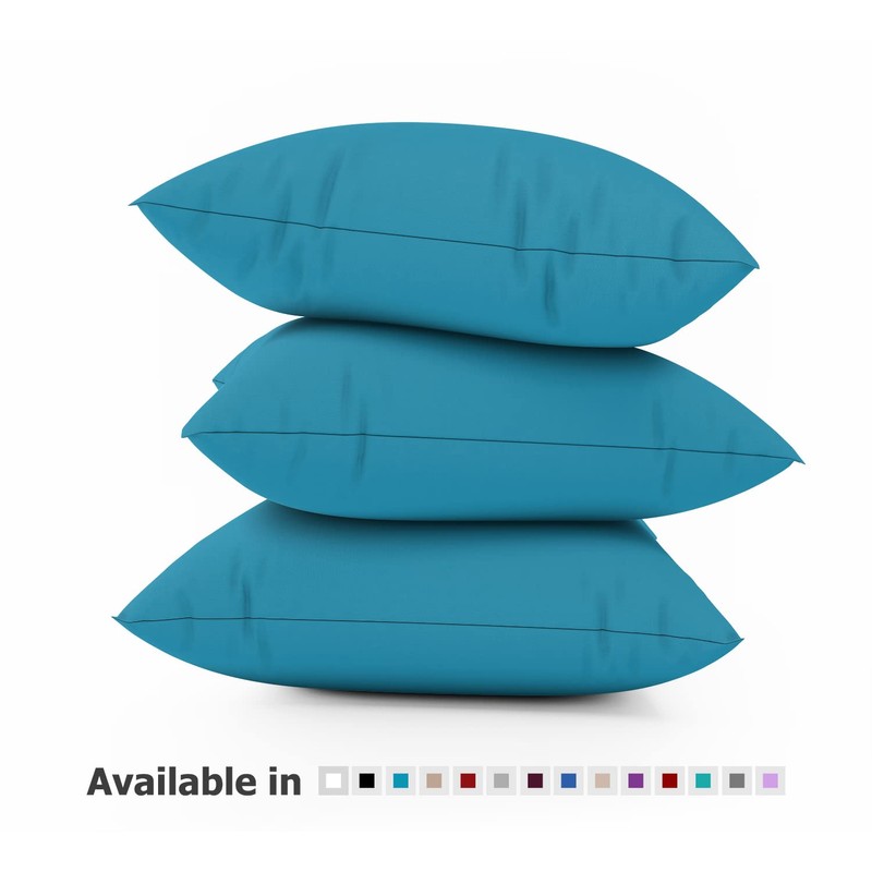 MistyMorning Pillow Cases 4 Pack - Standard Size (50x75+15cm), Egyptian