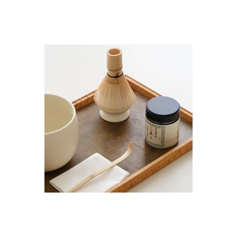 WENSHUO Conjunto de té Matcha Set de 3 piezas Crme
