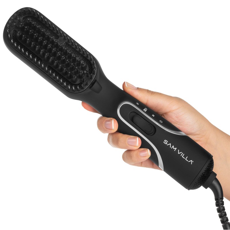 Sam Villa Pro Results 3-in-1 Blow Dryer Brush Straightener and
