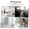 PACKOVE 3pcs Back of Seat Car Tissue Holder Wall-Mounted Tissue