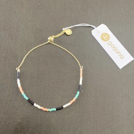 Gorjana Gigi Stripe Palm Desert Adjustable Bracelet 245-201-534-G