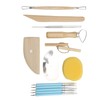 14 Pcs Clay Tools Portable Multipurpose DIY Crafts Pottery Shaping