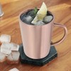 350ml Double Layer Stainless Steel Drinking Cup with Handle for