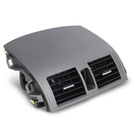 CHEDA Dash Center A/C Air Vent Upper Bezel Trim Compatible with Toyota Corolla 2009 2010 2011
