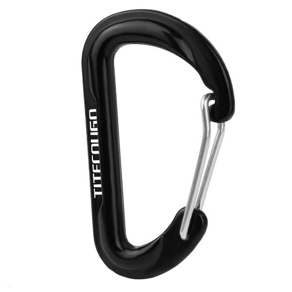 TITECOUGO Carabiner, Small, Multi-functional, Backpack, Small Items, Stylish, Aluminum, D