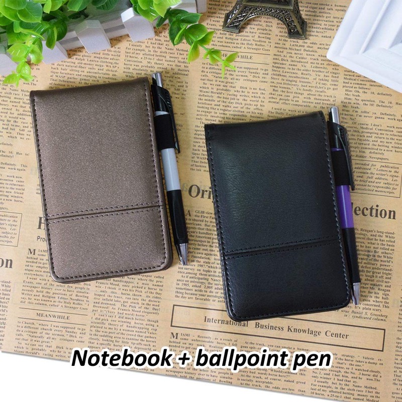 SAYEEC PU Leather Journal Notebook with Mini Calculator Working Small