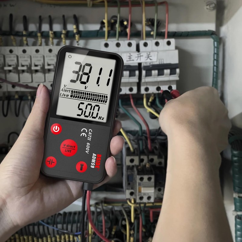zmart Portable Digital Multimeter Large 3.5" LCD 3 Line Display