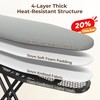 Yaheetech Foldable Ironing Board, Heavy Duty Iron Board with 9