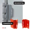 FlipLok High Security Door Lock - 10X Stronger Than a