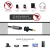 EMSea 4PCS 3.5mm Mini Toslink Adapter Digital Fiber Optic Toslink