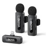 Sistema de micrófono inalámbrico Boya BY-v2 para iOS 2.4G con