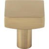 Jeffrey Alexander Satin Bronze Kitchen Cabinet Square Knob Bathroom Pull