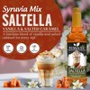 Syruvia SALTELLA Coffee Syrup Vanilla Salted Caramel - 25.4 fl
