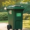 4pk Yard Waste Stickers 10" x 7" | Weatherproof Vinyl