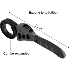 500 mm belt wrench, strap wrench, jar lid, loosen sanitary tool, universal oil filter wrench