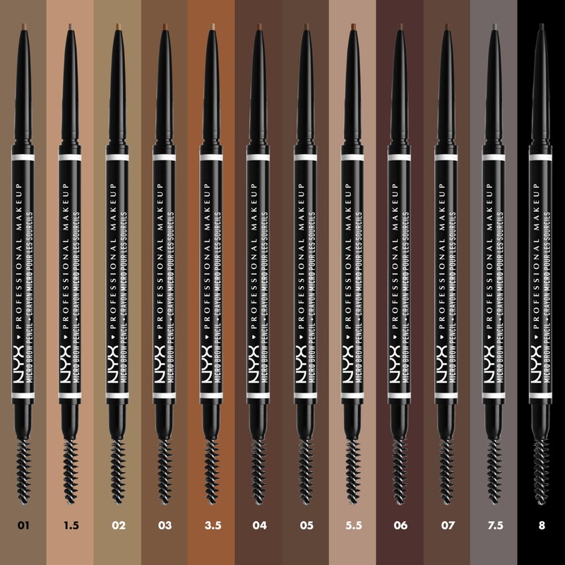 NYX PROFESSIONAL MAKEUP Micro Brow Pencil, Precise Eyebrow Pencil -