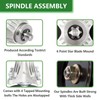 JYLEYJ 918-04822A 918-04822B Spindle Assembly Fit for 42" Deck Cub