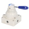 Air Hand Valve Rotary Lever 2 Position 4 Way Pneumatic