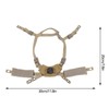 Helmet Dial Suspension System Chin Strap Helmet Padding Kit for