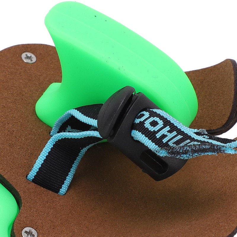 Archery Finger Tab Shooting Tabs Double Layer Leather Tabs Guard